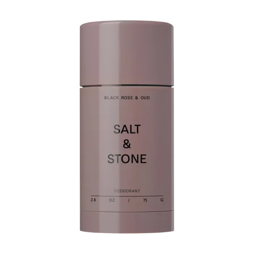 Alyuminiysiz dezodorant SALT & STONE Black Rose & Oud Extra-Strength, 75 g