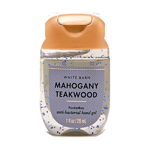 Антибактериальный гель для рук Bath & Body Works PocketBac Mahogany Teakwood, 29 мл