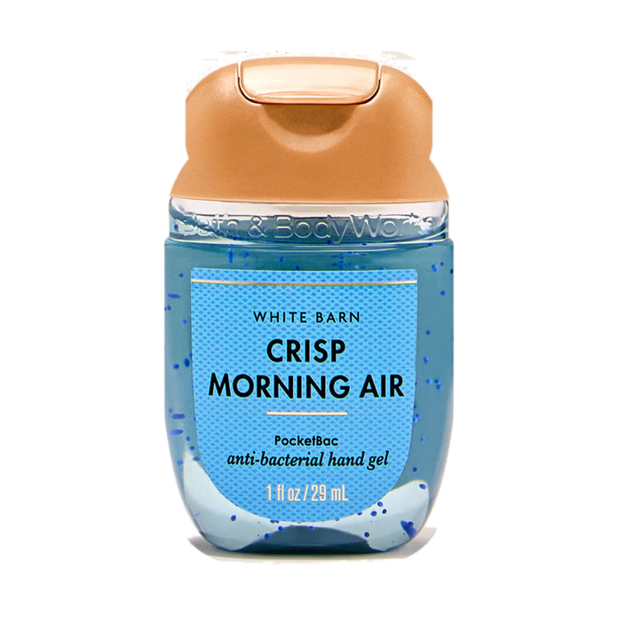 Bath & Body Works PocketBac Crisp Morning Air antibakterial qo'l geli, 29 ml