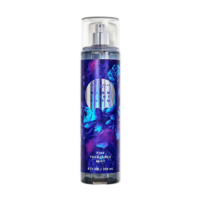 Bath & Body Works Moonlight Path Fine Fragrance Mist tana uchun xushbo'y sprey, 236 ml