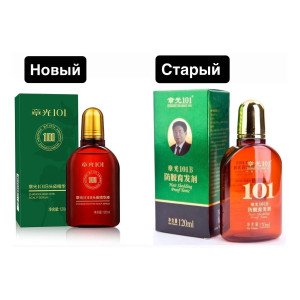 Bosh terisi uchun tonik-loson Fabao (Zhangguang 101) 101B Scalp Serum, 120 ml