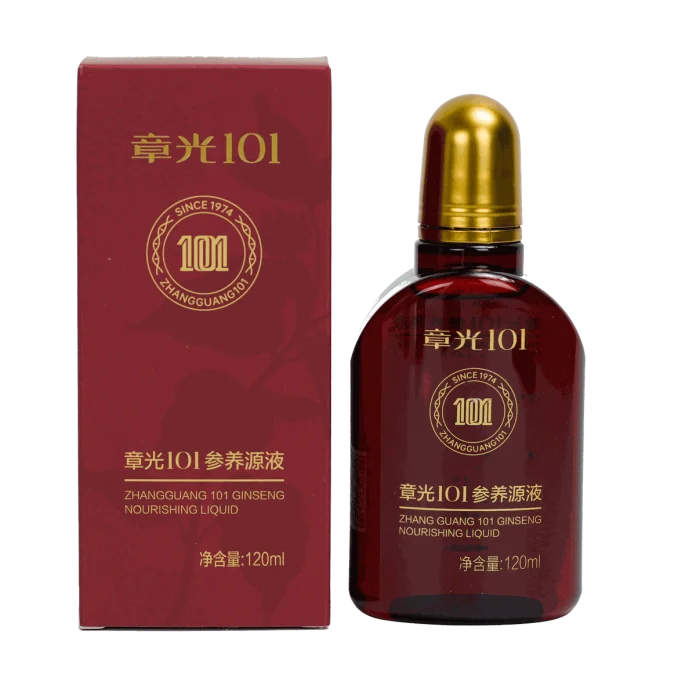 Bosh terisi uchun oziqlantiruvchi tonik-loson Fabao (Zhangguang 101) Ginseng Nourishing Liquid, 120 ml