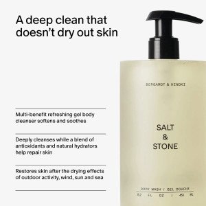 Гель для душа SALT & STONE Bergamot & Hinoki Body Wash, 450 мл
