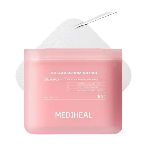 Укрепляющие тонер-пэды MEDIHEAL Collagen Firming Pad Retinol & Peptide - 100 шт