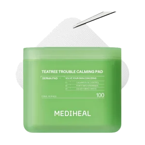 Успокаивающие тонер-пэды MEDIHEAL Teatree Trouble Calming Pad - 100 шт