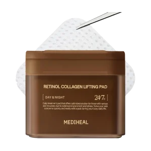 Лифтинг-тонер-пэды MEDIHEAL Retinol Collagen Lifting Pad - 100 шт