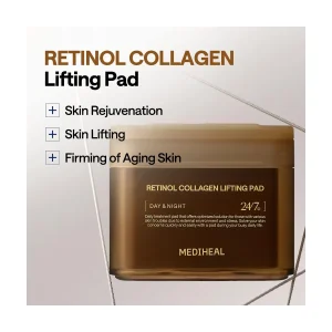 Лифтинг-тонер-пэды MEDIHEAL Retinol Collagen Lifting Pad - 100 шт