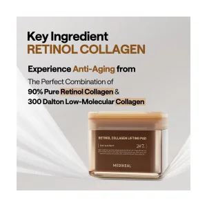 Лифтинг-тонер-пэды MEDIHEAL Retinol Collagen Lifting Pad - 100 шт