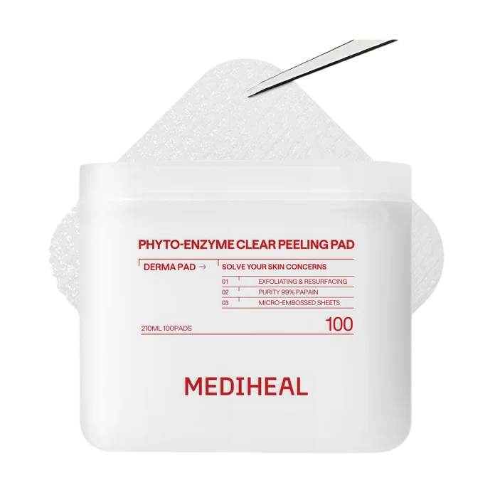 Отшелушивающие пилинг-пэды MEDIHEAL Phyto-Enzyme Clear Peeling Pad - 100 шт