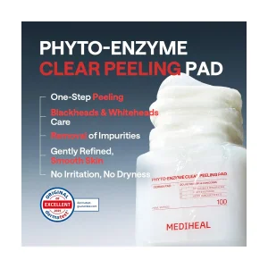 Отшелушивающие пилинг-пэды MEDIHEAL Phyto-Enzyme Clear Peeling Pad - 100 шт