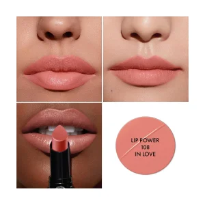 Стойкая сатиновая помада Giorgio Armani Lip Power - 108 In Love