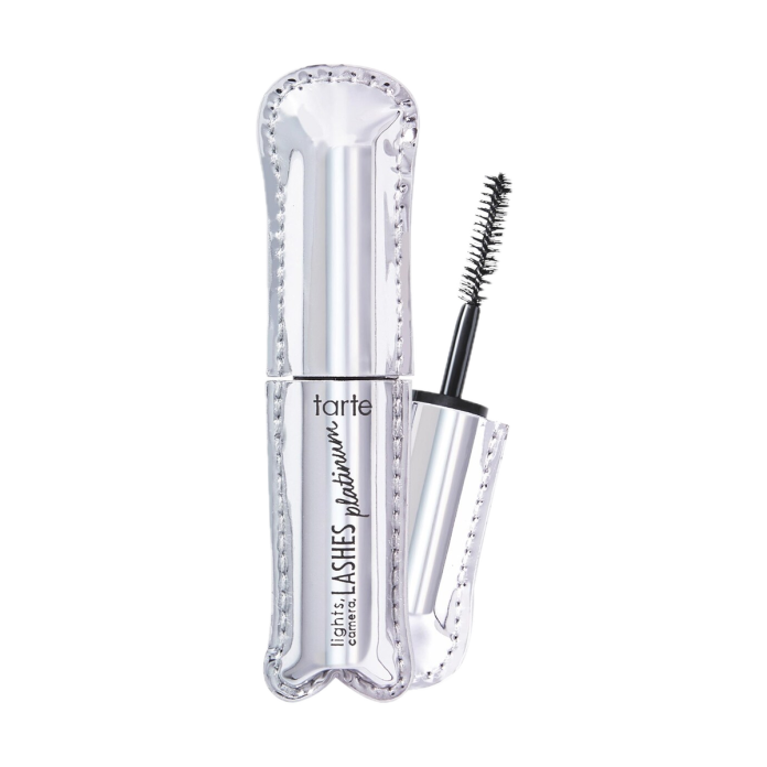 Мини-тушь для объёма ресниц tarte Lights, Camera, Lashes Platinum - Black, 2 мл