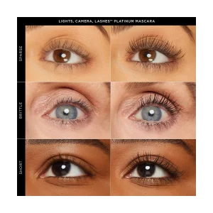 Мини-тушь для объёма ресниц tarte Lights, Camera, Lashes Platinum - Black, 2 мл