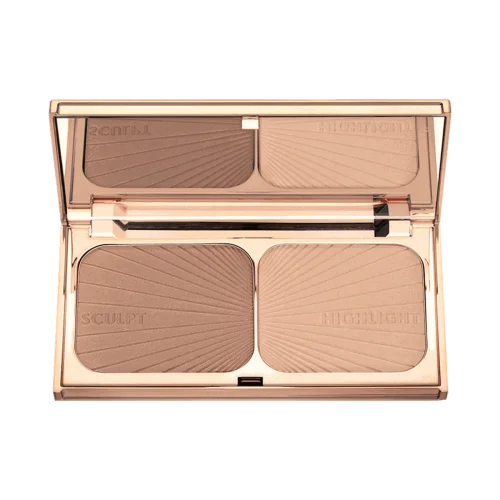 Палетка бронзера и хайлайтера Charlotte Tilbury Filmstar Bronze & Glow - Light to Medium