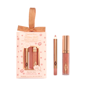 Мини-набор блесков Charlotte Tilbury Pillow Talk Glossy Lips Duo Original, 7,9 мл