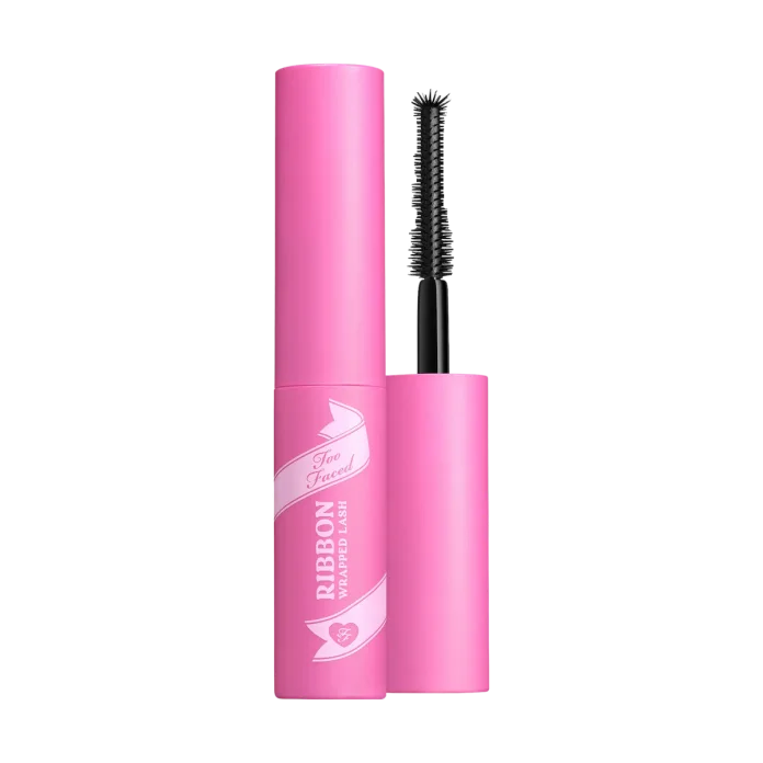 Мини-тушь для экстремального удлинения Too Faced Ribbon Wrapped Lash Deep Black, 2 мл