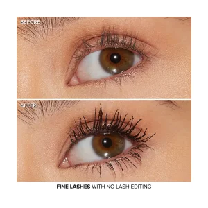 Мини-тушь для экстремального удлинения Too Faced Ribbon Wrapped Lash Deep Black, 2 мл
