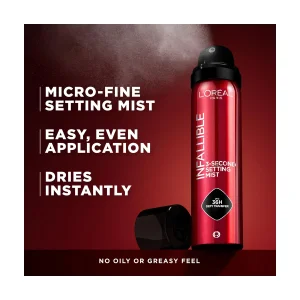 Спрей-фиксатор для макияжа L’Oréal Paris Infallible 3-Second Setting Mist XL, 115 мл