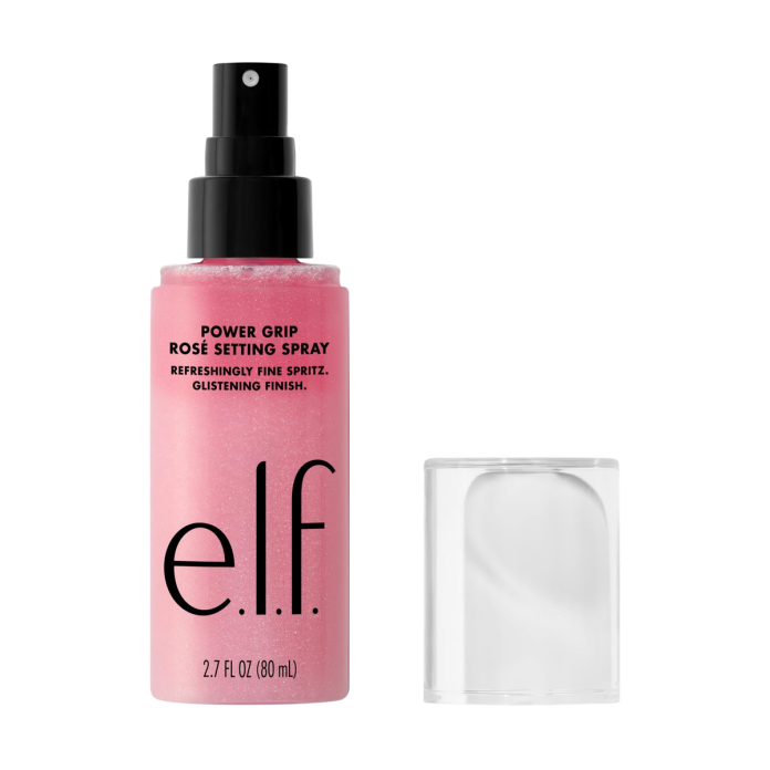 e.l.f. Power Grip Rosé Setting Spray yorqin makiyaj fiksatori, 80 ml