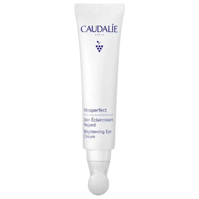 Ko'z atrofi uchun yorqinlashtiruvchi Caudalie Vinoperfect Brightening Eye Cream kremi, 15 ml