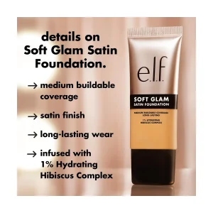 Тональный крем e.l.f. Soft Glam Satin Foundation 25 Light Neutral, 29,6 мл