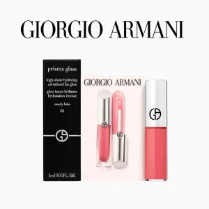 Мини-блеск для губ Giorgio Armani Prisma Glass - 02 Candy Halo, 1 мл
