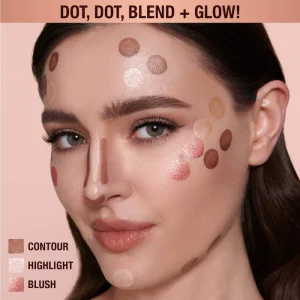 Кремовые румяна-хайлайтер Charlotte Tilbury Beauty Highlighter Wand - Pillow Talk Medium