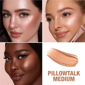 Кремовые румяна-хайлайтер Charlotte Tilbury Beauty Highlighter Wand - Pillow Talk Medium