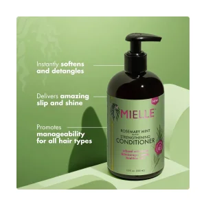 Mielle Rosemary Mint Strengthening Conditioner sochni mustahkamlovchi konditsioneri, 591 ml
