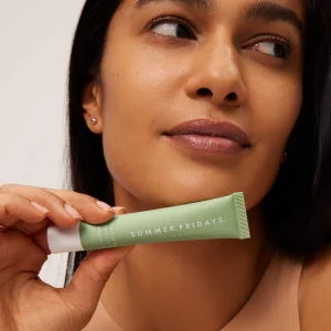 Summer Fridays Lip Butter Balm for Hydration & Shine - Sweet Mint rangli balzam