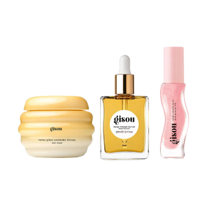 Набор для волос и губ Gisou Honey Glow Icons, 103 мл