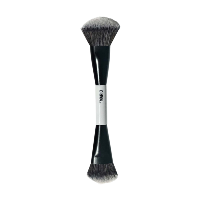 Двусторонняя кисть для тона MAKE UP BY MARIO F4 Foundation and Face Brush