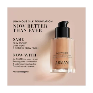 Тональная основа Armani Beauty Luminous Silk Natural Glow Blurring Liquid Foundation - 3.75 Fair Cool Pink