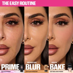 Мини-пудра HUDA BEAUTY Easy Bake - Peach Pie