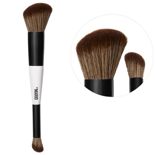 Двусторонняя кисть для контуринга и румян MAKE UP BY MARIO F1 Contour and Blush Brush