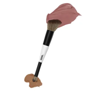 Двусторонняя кисть для контуринга и румян MAKE UP BY MARIO F1 Contour and Blush Brush
