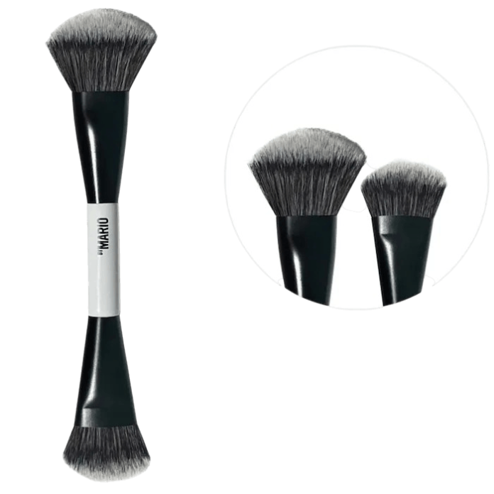 Двусторонняя кисть для тона MAKE UP BY MARIO F4 Foundation and Face Brush