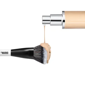 Двусторонняя кисть для тона MAKE UP BY MARIO F4 Foundation and Face Brush