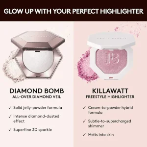 Fenty Beauty Diamond Bomb Rosé Rave xaylayteri, 8 g