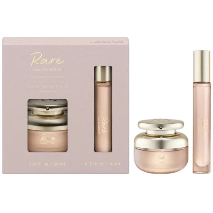 Парфюмерный набор Rare Beauty Rare Eau De Parfum Fragrance Gift Set With Vanilla And Caramel - 50+10 мл