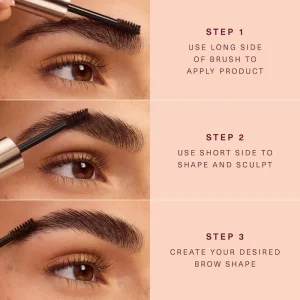 Оттеночный гель для бровей Rare Beauty Brow Harmony Flexible Lifting and Laminating Eyebrow Gel - Rich Taupe