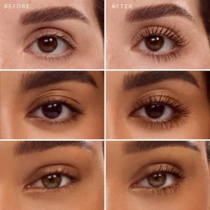 Объёмная тушь Rare Beauty Perfect Strokes Universal Volumizing Mascara - Brown