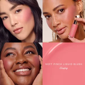 Мини-жидкие румяна Rare Beauty by Selena Gomez Soft Pinch Liquid Blush - Happy