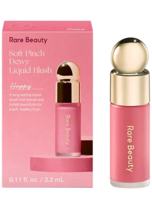 Мини-жидкие румяна Rare Beauty by Selena Gomez Soft Pinch Liquid Blush - Happy