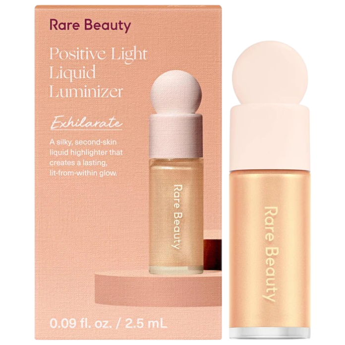Мини-жидкий хайлайтер Rare Beauty by Selena Gomez Positive Light Liquid Luminizer Highlight - Exhilarate