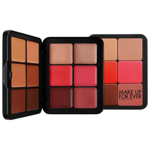 Кремовая палетка для лица MAKE UP FOR EVER HD Skin Face Essentials Long-Lasting Full Face Cream Palette - 2 Tan to Deep