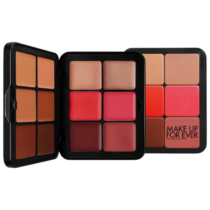 Кремовая палетка для лица MAKE UP FOR EVER HD Skin Face Essentials Long-Lasting Full Face Cream Palette - 2 Tan to Deep