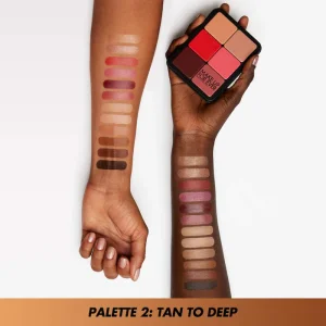 Кремовая палетка для лица MAKE UP FOR EVER HD Skin Face Essentials Long-Lasting Full Face Cream Palette - 2 Tan to Deep