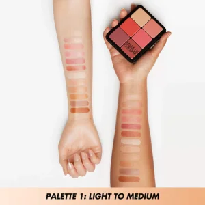 Кремовая палетка для лица MAKE UP FOR EVER HD Skin Face Essentials Long-Lasting Full Face Cream Palette - 1 Light to Medium