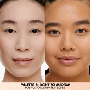 Кремовая палетка для лица MAKE UP FOR EVER HD Skin Face Essentials Long-Lasting Full Face Cream Palette - 1 Light to Medium